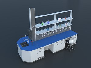 Modern Laboratory Experiment Table Bench