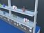 Banco da laboratorio moderno per esperimenti