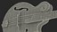 Classic Archtop Mandolin with Tripod Stand