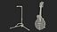 Classic Archtop Mandolin with Tripod Stand