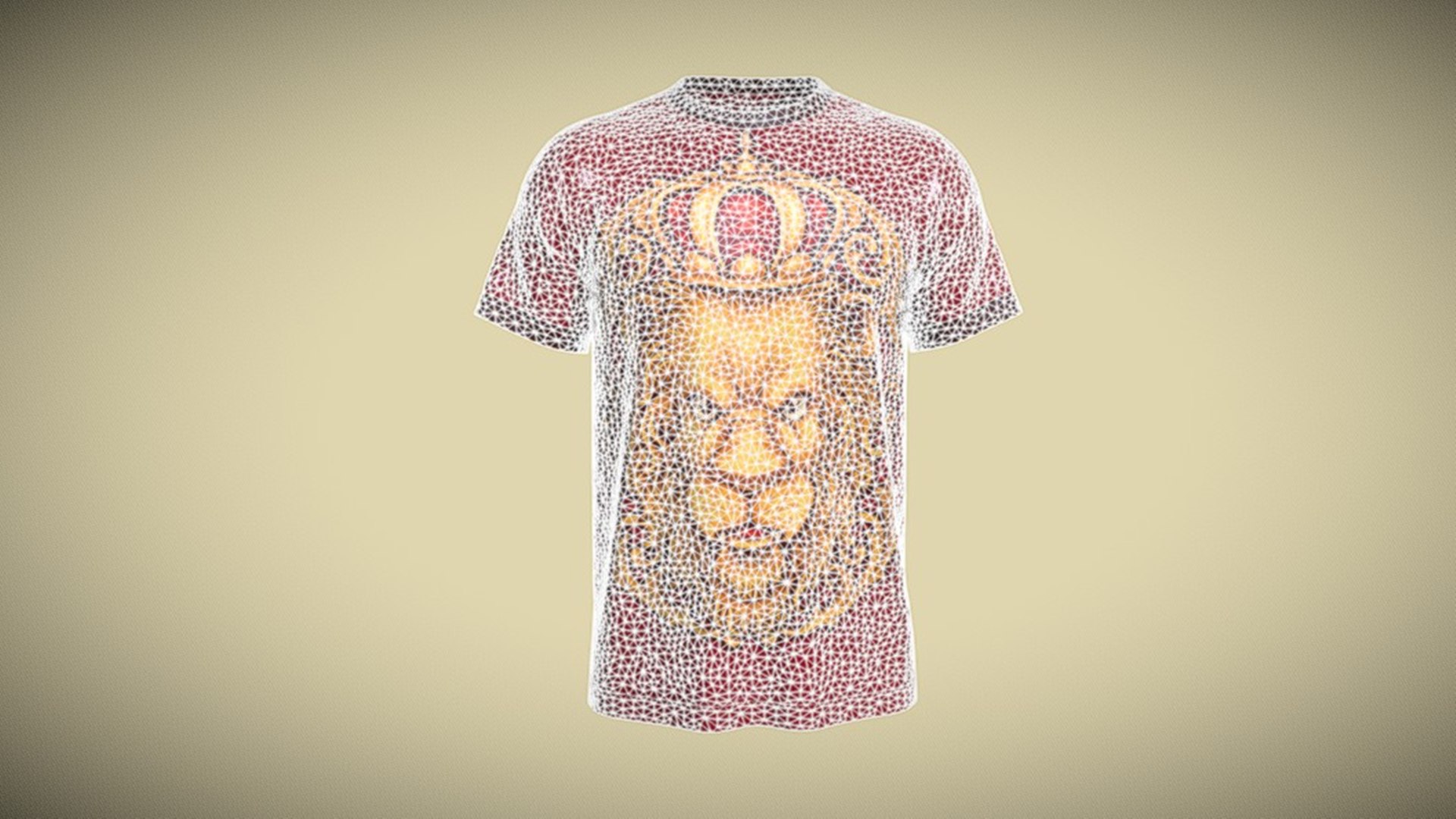 3D T- Shirt Royal King Lion In Low Poly https://p.turbosquid.com/ts-thumb/p8/BdZIVr/Ct/tshirtroyalkinglionw/png/1742739685/1920x1080/fit_q87/46513ca90bc5202324b1860807f874c3c34ba96d/tshirtroyalkinglionw.jpg