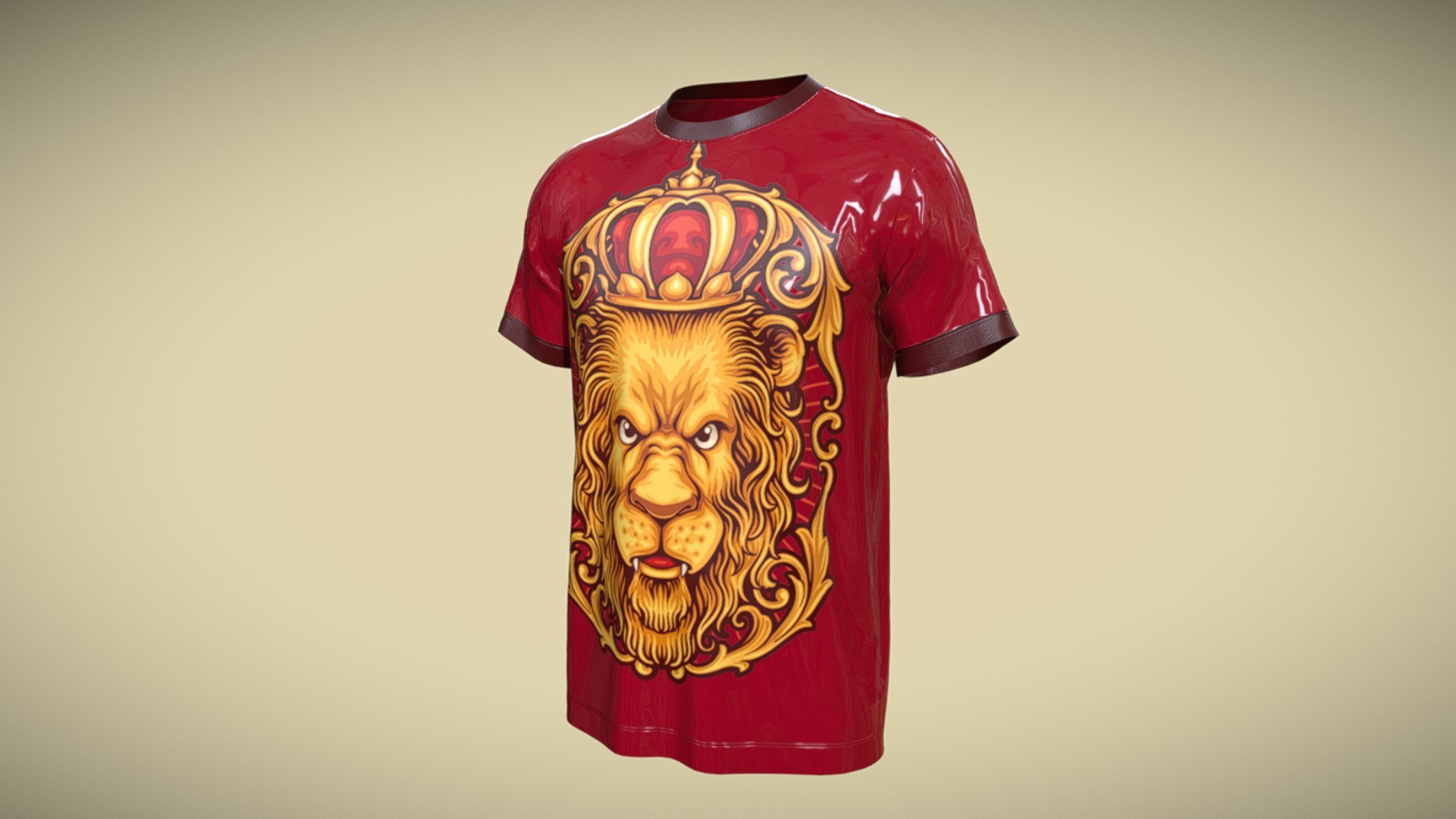 3D T- Shirt Royal King Lion In Low Poly https://p.turbosquid.com/ts-thumb/p8/BdZIVr/gd/tshirtroyalkinglion2/jpg/1746809316/1920x1080/fit_q87/fa03bae1dff8000285c119744172cb5b7a021d8e/tshirtroyalkinglion2.jpg