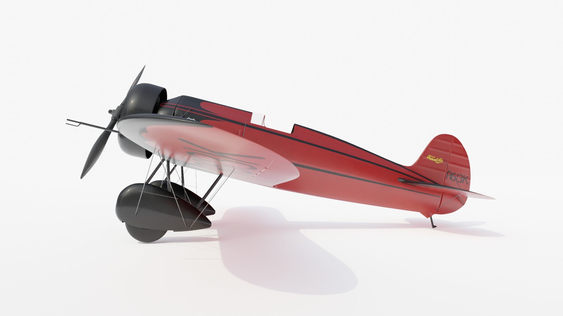 3D Model Travel Air Mystery Ship NR613K Pancho - TurboSquid 2113937