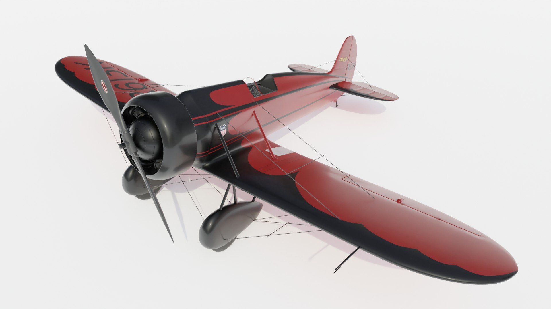 3D Model Travel Air Mystery Ship NR613K Pancho - TurboSquid 2113937