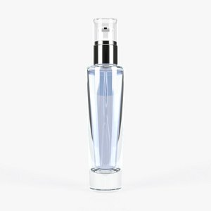 Glass bottle container for skincare