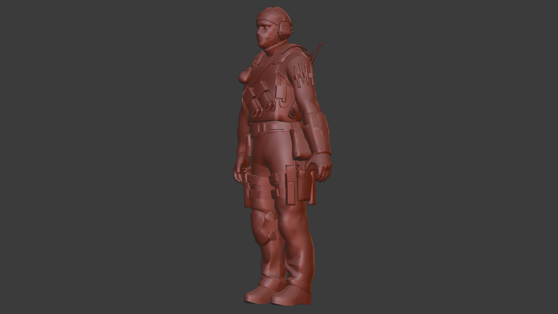 Tactical Spec Ops Soldier 3D Model High-Quality Rigged 3D Model ...