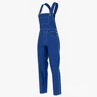 Womens Denim Dungaree 16 k textures