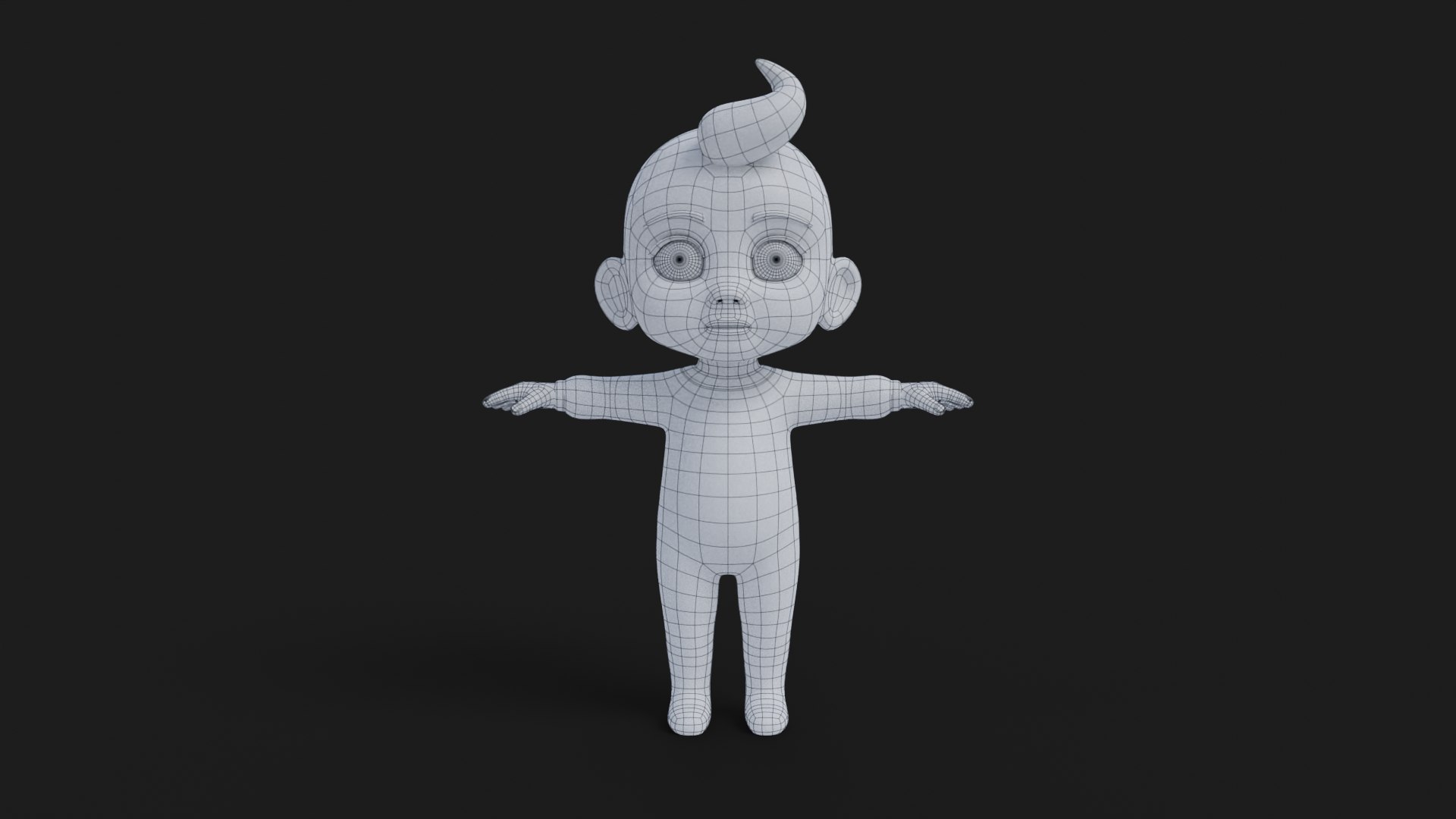 3D Baby Boy Model - TurboSquid 1695257