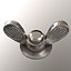 3D Wing Nut low