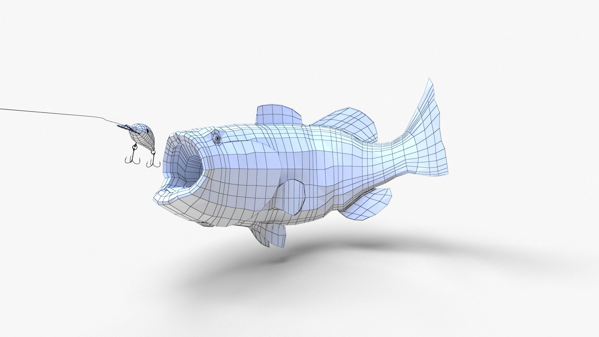 largemouth bass 3D model https://p.turbosquid.com/ts-thumb/p8/J2Tl11/NMl6nx9u/bass_11/jpg/1581852164/1920x1080/fit_q87/de2358a59547c3fede6a282edc7f027dee534d8f/bass_11.jpg