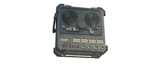 3D portable reel-to-reel recorder nagra model