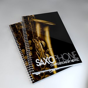 spiral book cover 3ds