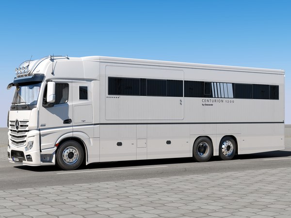 3d actros motorhome model