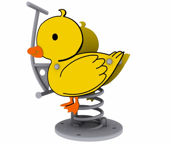 duck spring 3d model