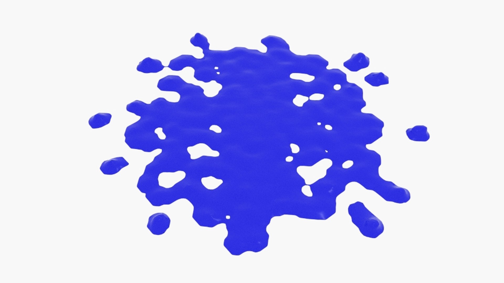 3D Sphere Splash Splatter Model - TurboSquid 1161746