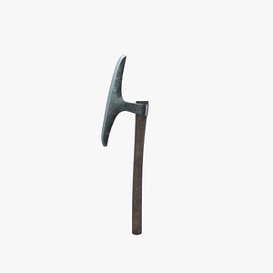 Medieval Broad Axe 3D