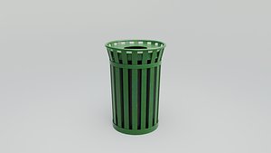 3D model Park Trashcan