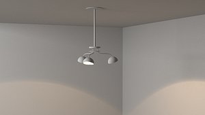 3D modern chandelier model