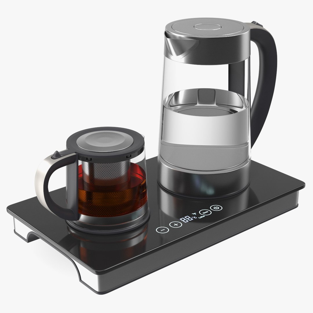 Kettle Electric Model TurboSquid 1607163