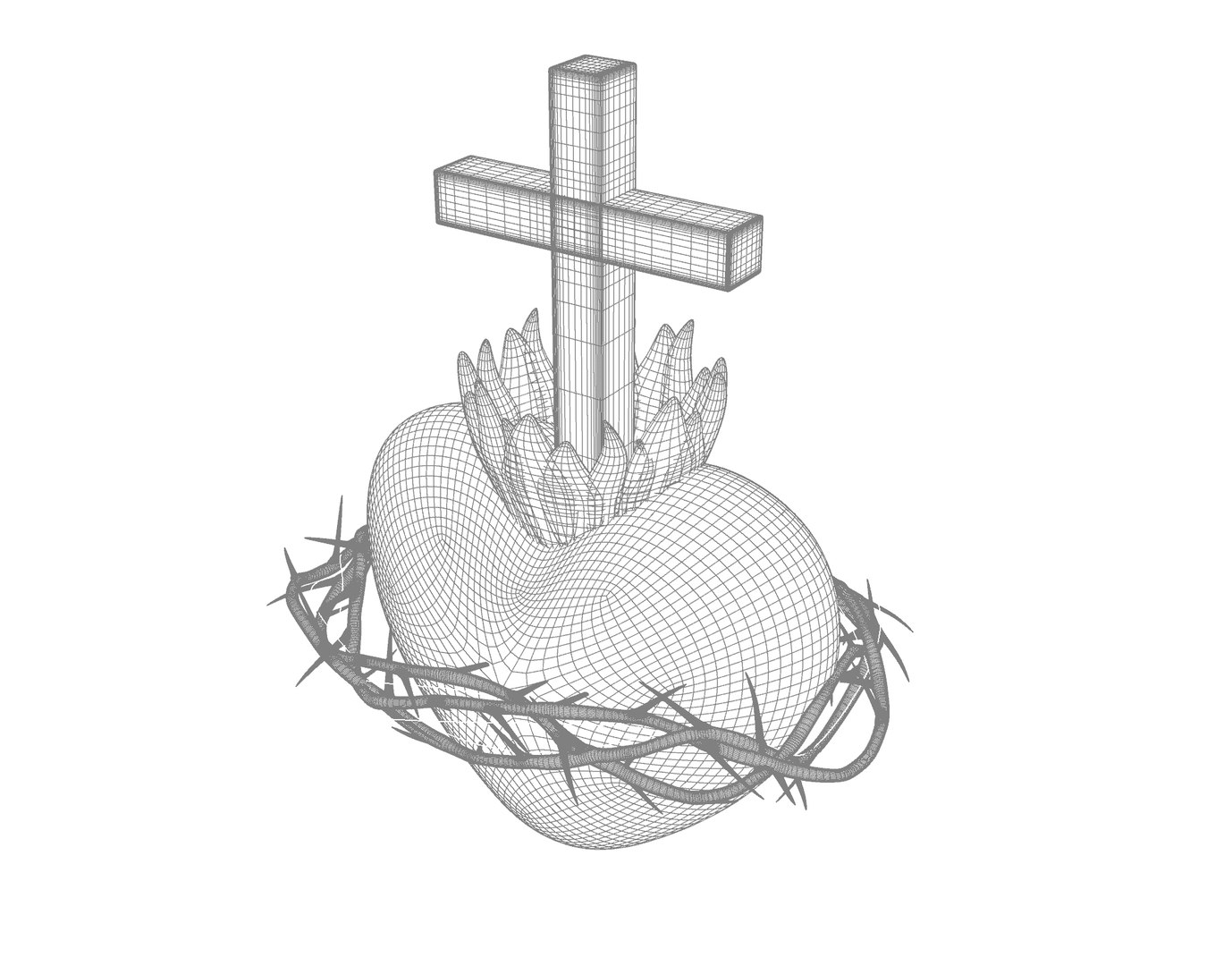 3D Sacred Heart Symbol model https://p.turbosquid.com/ts-thumb/p8/WcwYEU/Ta/sacredheartwr1/jpg/1656326030/1920x1080/fit_q87/40fa83775fd5f0cf02bf278c2c2a7ac541aed57c/sacredheartwr1.jpg