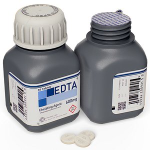 Medicinal Pills Bottle(1) 3D model