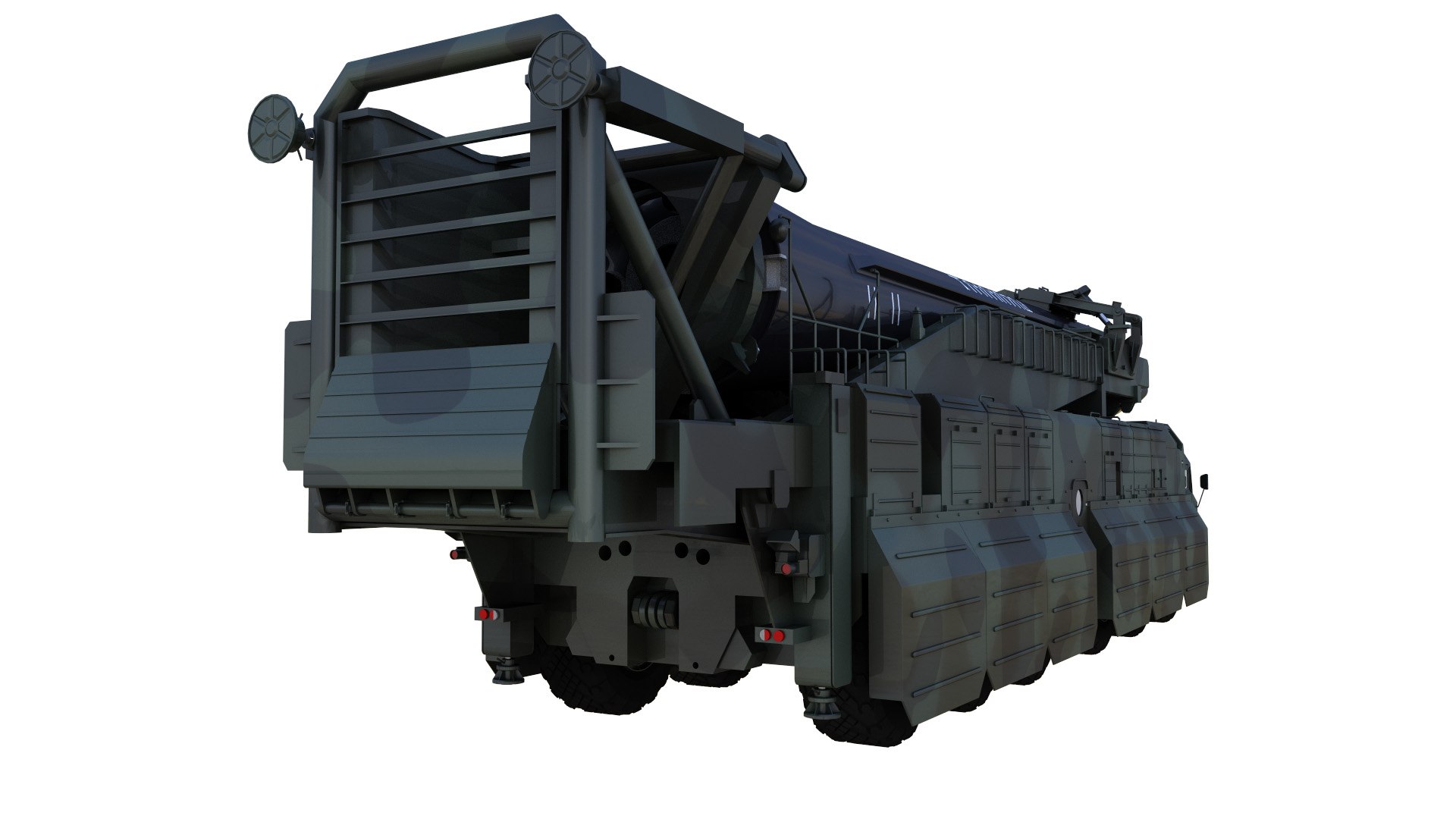 3D Hwaseong12 Missile Launch Vehicle - TurboSquid 2179029