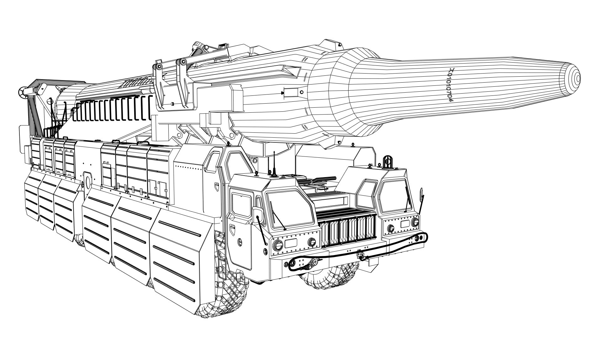 3D Hwaseong12 Missile Launch Vehicle - TurboSquid 2179029