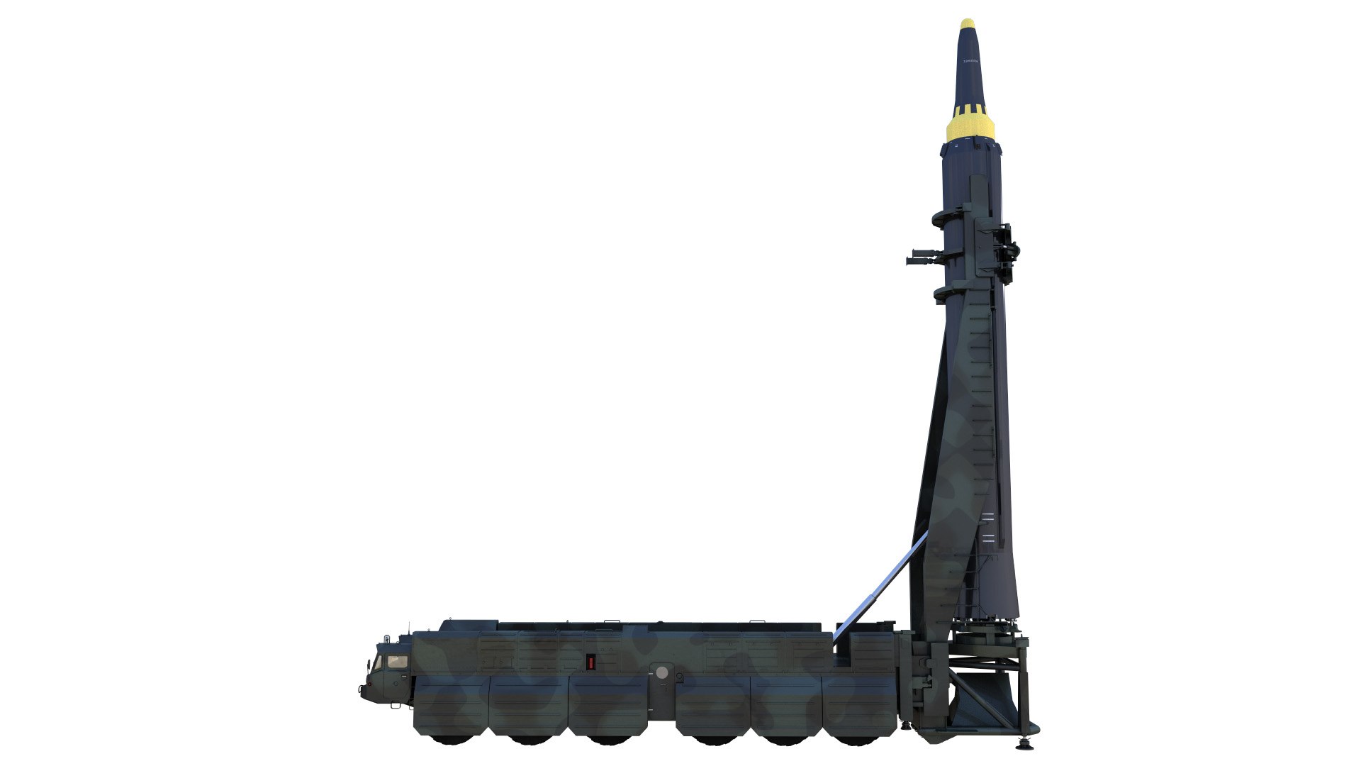 3D Hwaseong12 Missile Launch Vehicle - TurboSquid 2179029