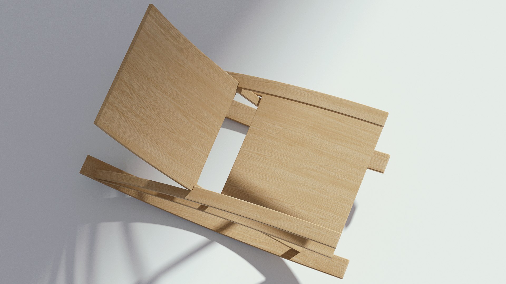 3D Rocking Wood Chair - TurboSquid 1448994