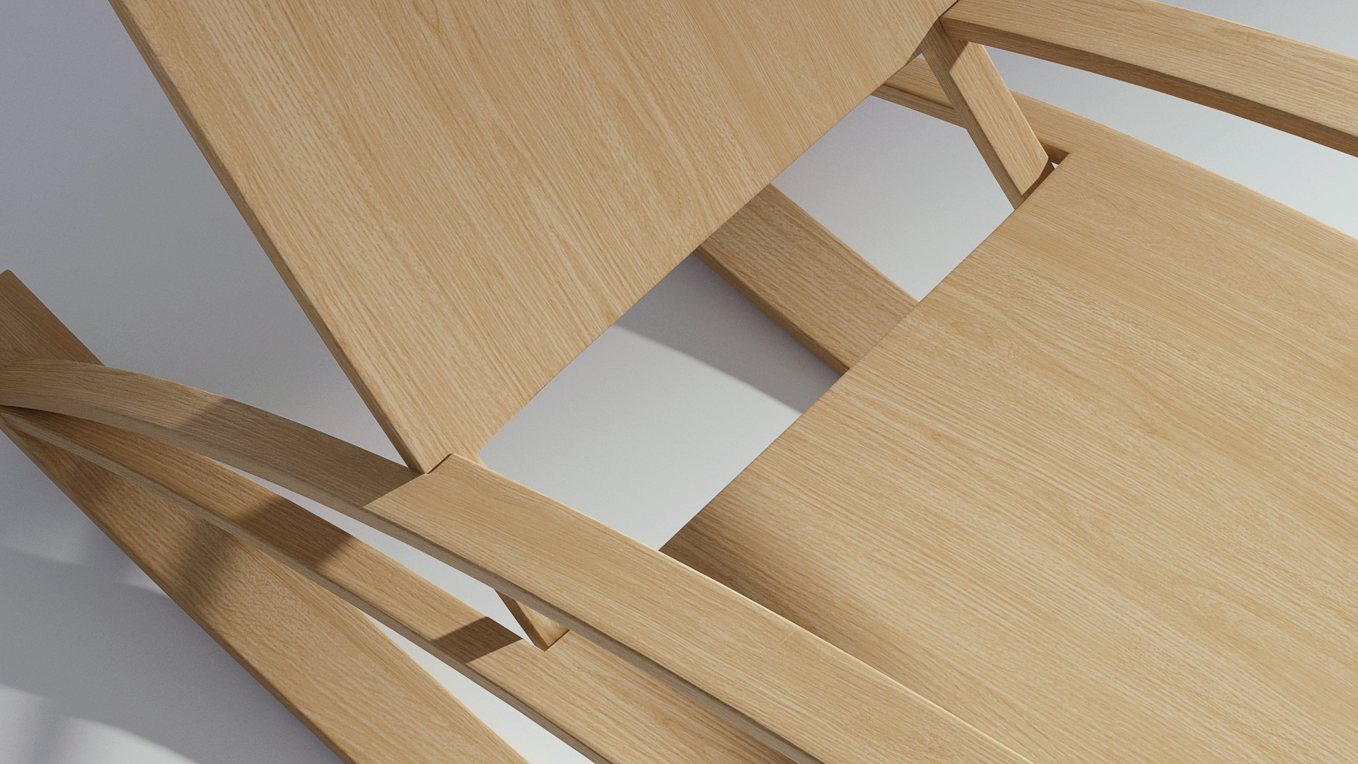 3D Rocking Wood Chair - TurboSquid 1448994