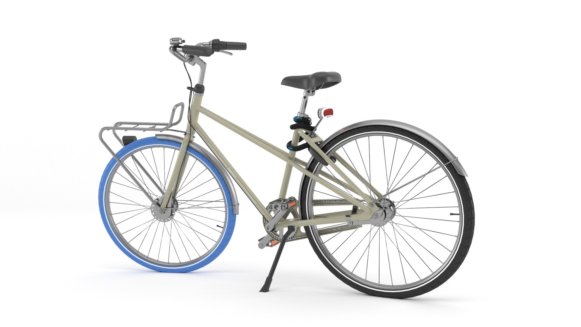 Swapfiets Deluxe 3D Model TurboSquid 1925703