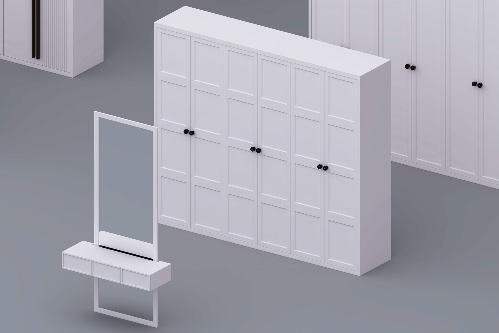 3D set of cabinets Low-poly 3D model https://p.turbosquid.com/ts-thumb/p8/hnzCrH/ri/9copy/jpg/1731965429/1920x1080/fit_q87/341d1f0096bc9d5bb19ea74f128b801d38c09266/9copy.jpg