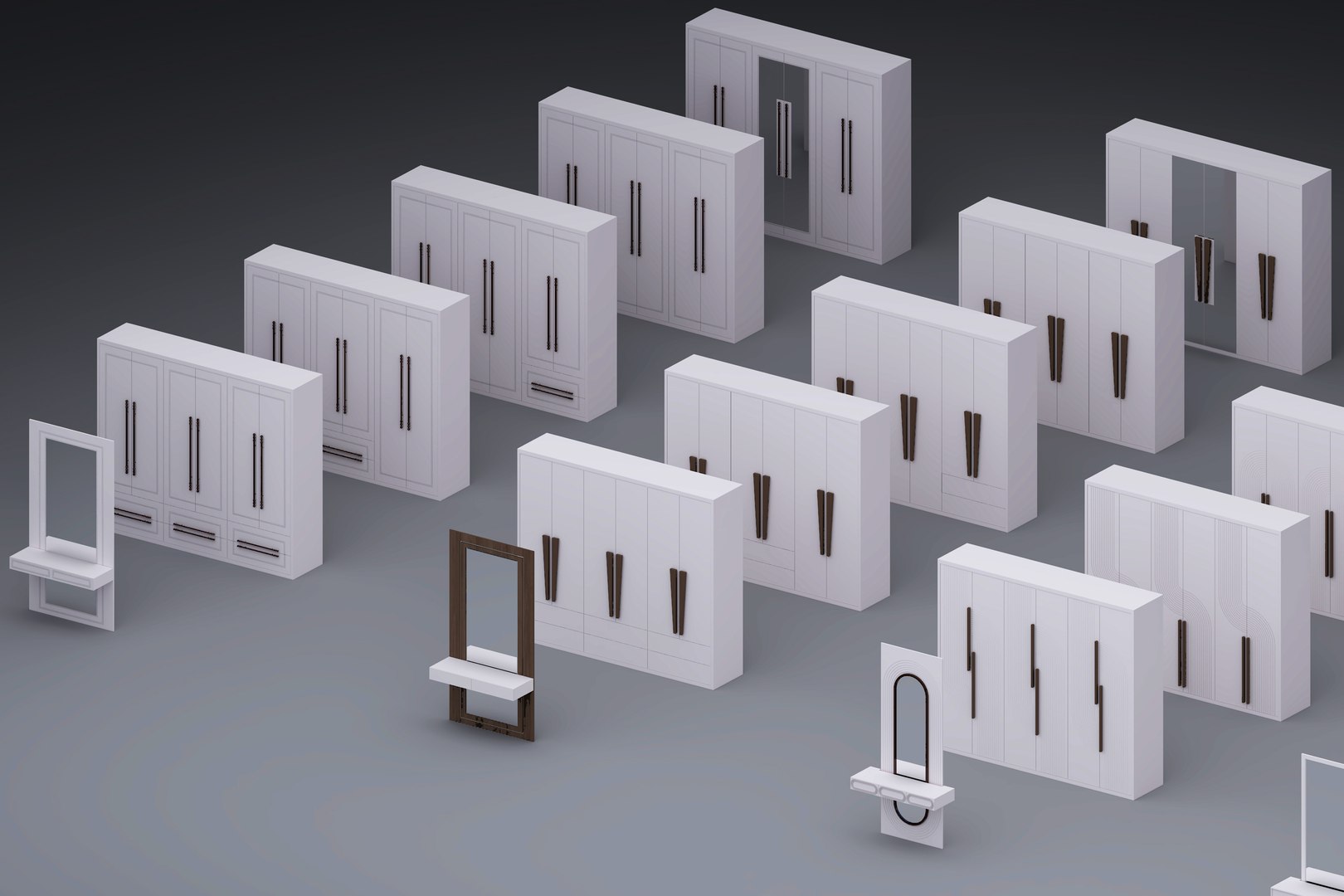 3D set of cabinets Low-poly 3D model https://p.turbosquid.com/ts-thumb/p8/hnzCrH/wD/5copy/jpg/1731965391/1920x1080/fit_q87/7f60908b3a260482083e549883d68f697dfa753f/5copy.jpg