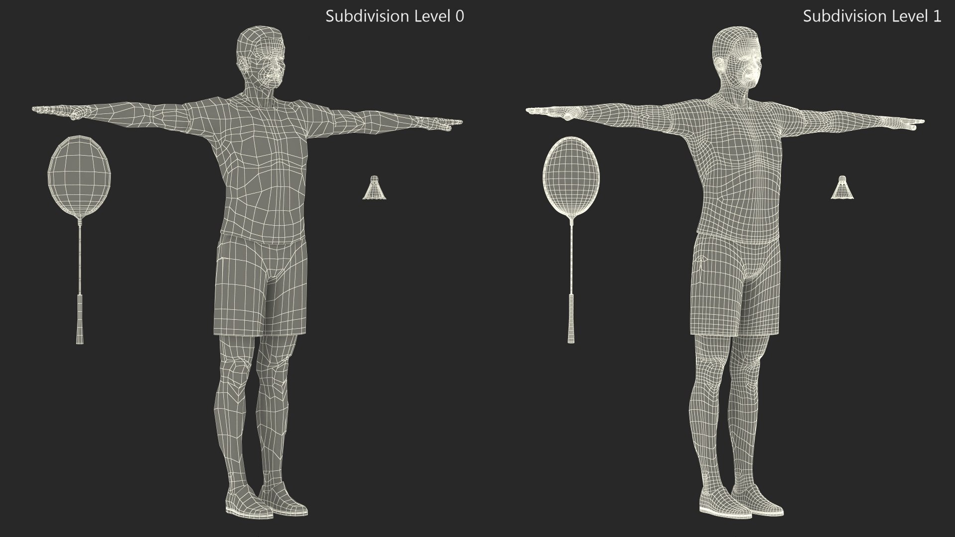 Asian Elderly Man Badminton Style T-pose model https://p.turbosquid.com/ts-thumb/p8/i3qQZT/HR/asianelderlymanbadmintonstyletposevray3dmodel024/jpg/1693978413/1920x1080/fit_q87/d0bf114f0d635adfab26155c18d5ad9517ef47a1/asianelderlymanbadmintonstyletposevray3dmodel024.jpg