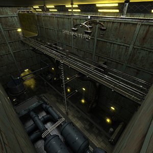 3D HeavyWorks yard model