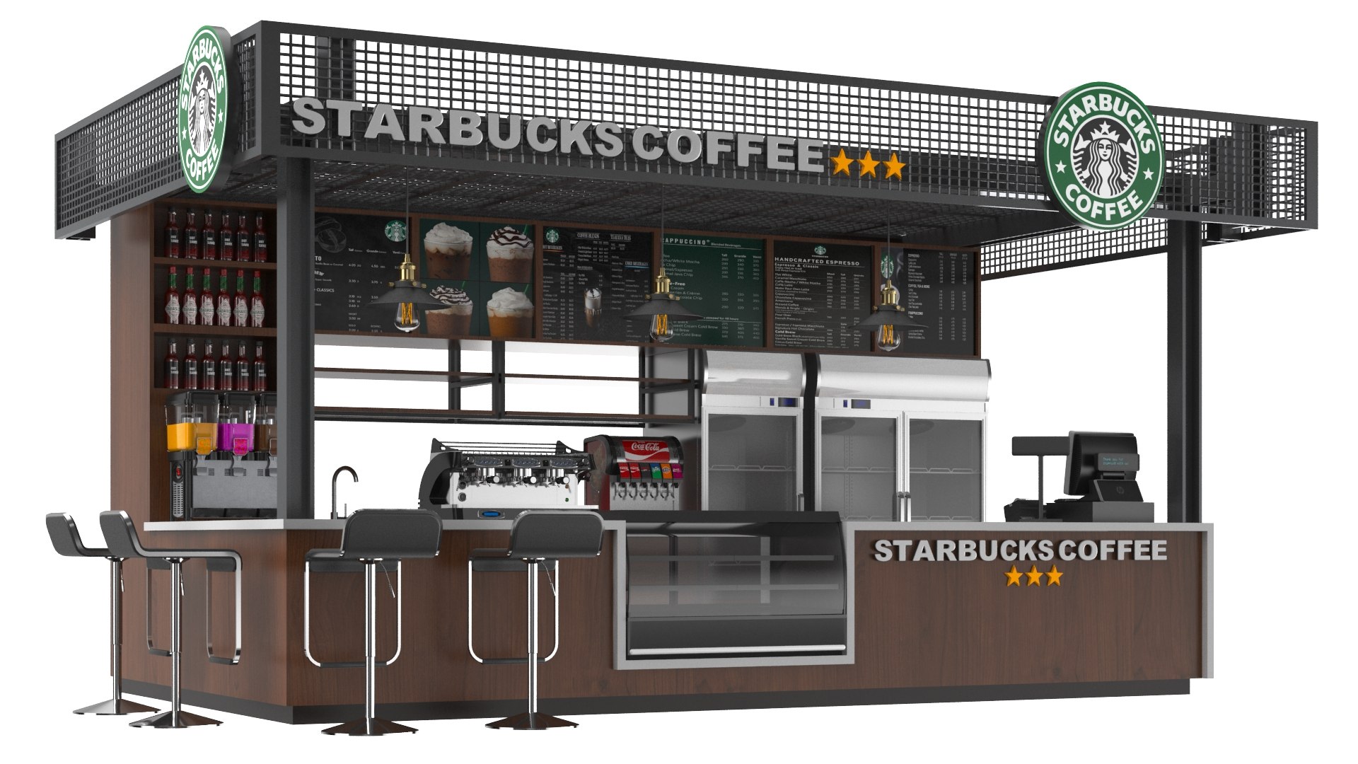 Detailed Starbucks Kiosk 3D model https://p.turbosquid.com/ts-thumb/p8/iHG0jE/b0/1/jpg/1683183997/1920x1080/fit_q87/8d5f057cc5bd8597d542ff282d5cc0b494d3aea5/1.jpg