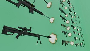 Animated Gun Pack