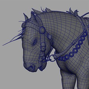 3d death dealer horse model
