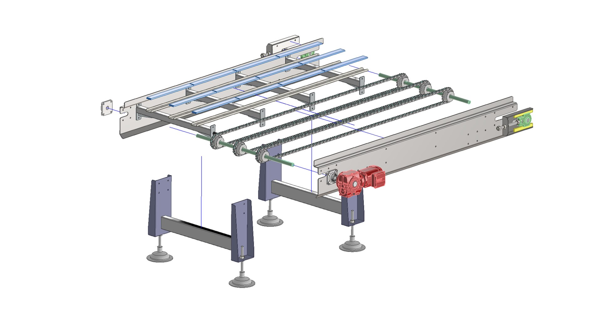 3D Chain-Conveyor Pallet 1 Model - TurboSquid 1935133