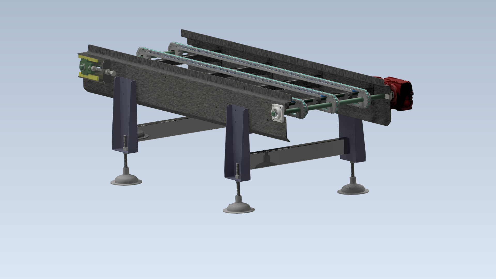 3D ChainConveyor Pallet 1 Model TurboSquid 1935133