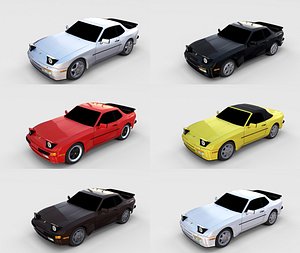 pack porsche 944 model