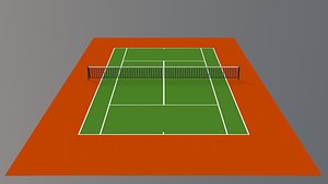 3d 3ds tennis hard court v1