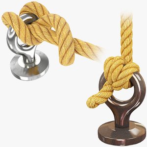 3D Ship Ropes Collection V5 model
