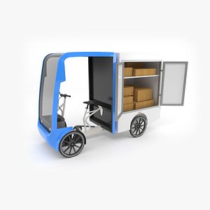 3D EAV 2Cubed cargo bike
