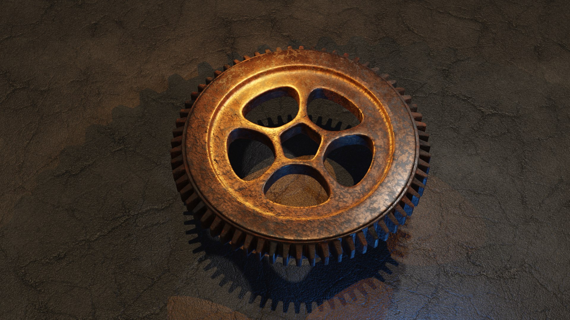 Steampunk Gear 3D Model - TurboSquid 2085199