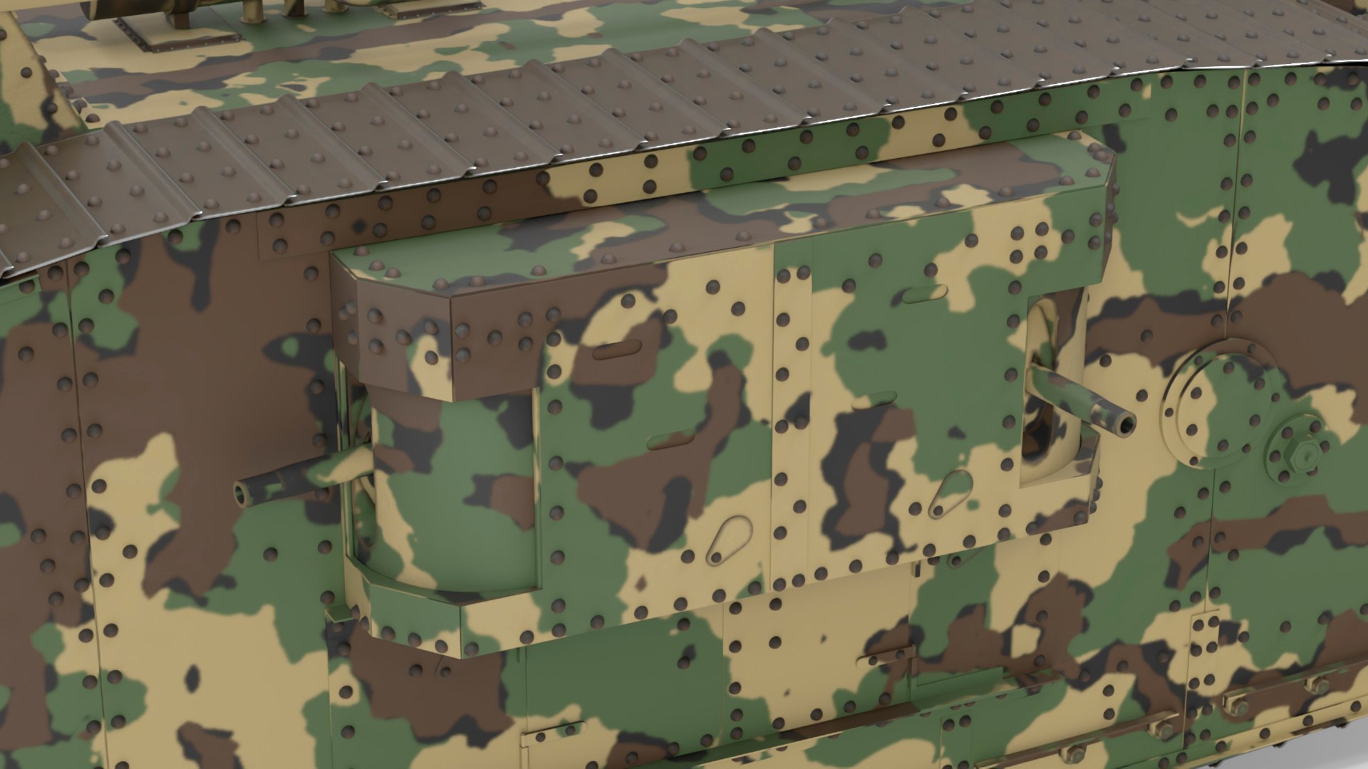 Tank MK 4 Female Camouflage Color Rigged 3D model https://p.turbosquid.com/ts-thumb/p8/wOz0Z6/bR/tank_mk_4_female_camouflage_color_rigged_012/jpg/1718706803/1920x1080/fit_q87/88d1b0e0856f4daf4ce1827c351c4561f67696dc/tank_mk_4_female_camouflage_color_rigged_012.jpg