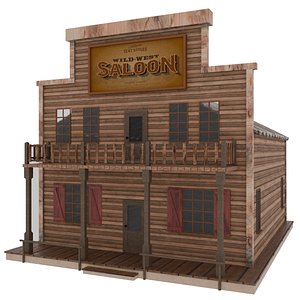 Western House 3D model