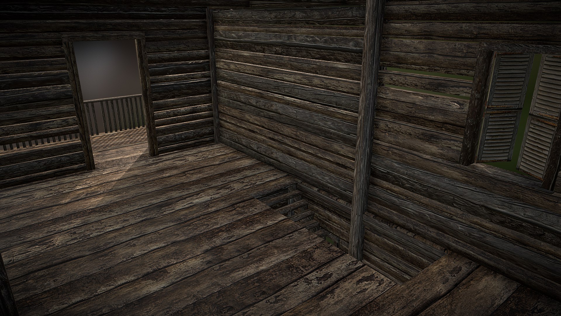3D Model Huts Shack TurboSquid 1666949