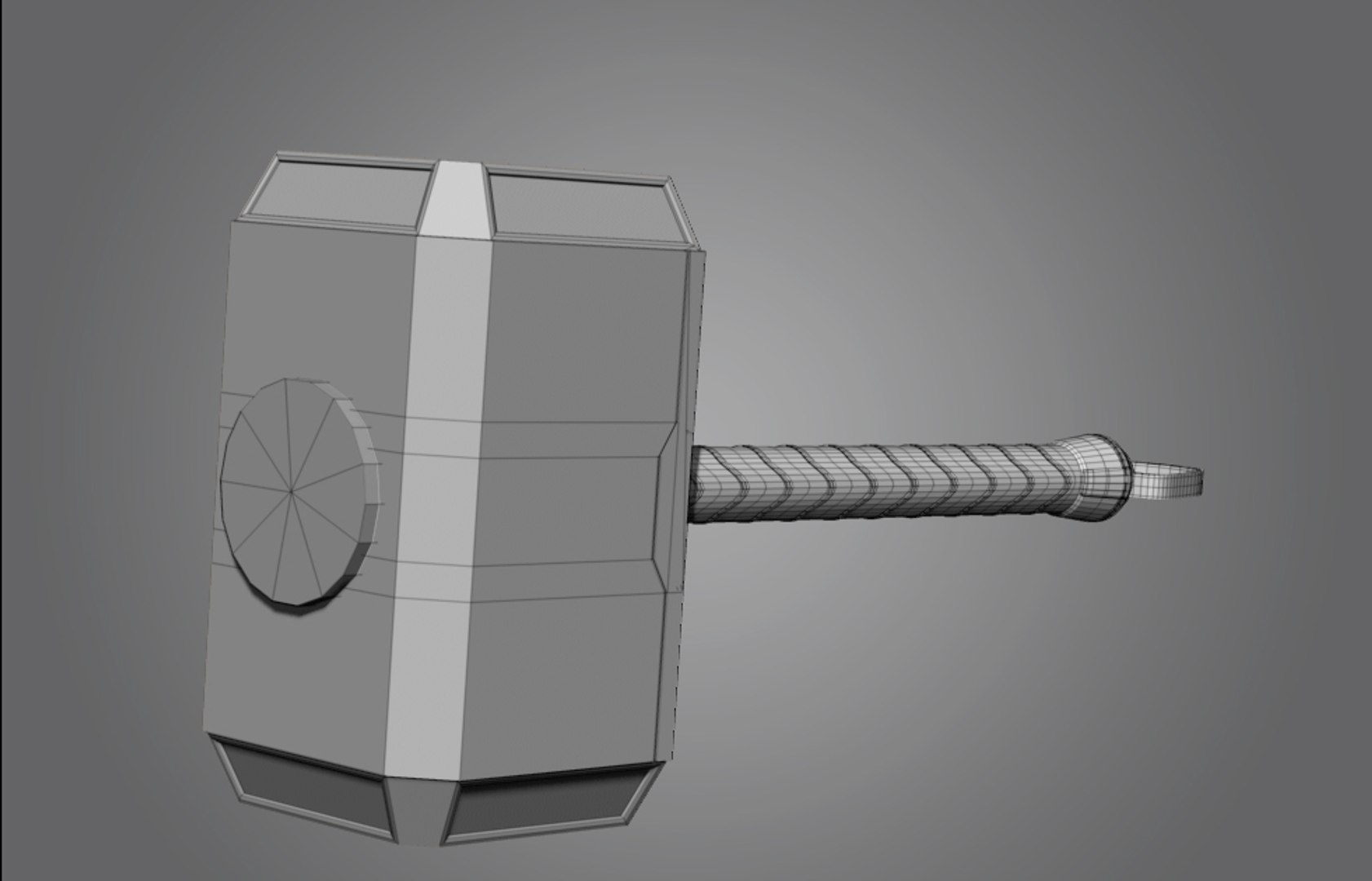 Hammer Thor 3d Obj