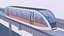 Conceito de trem monotrilho 2023 III